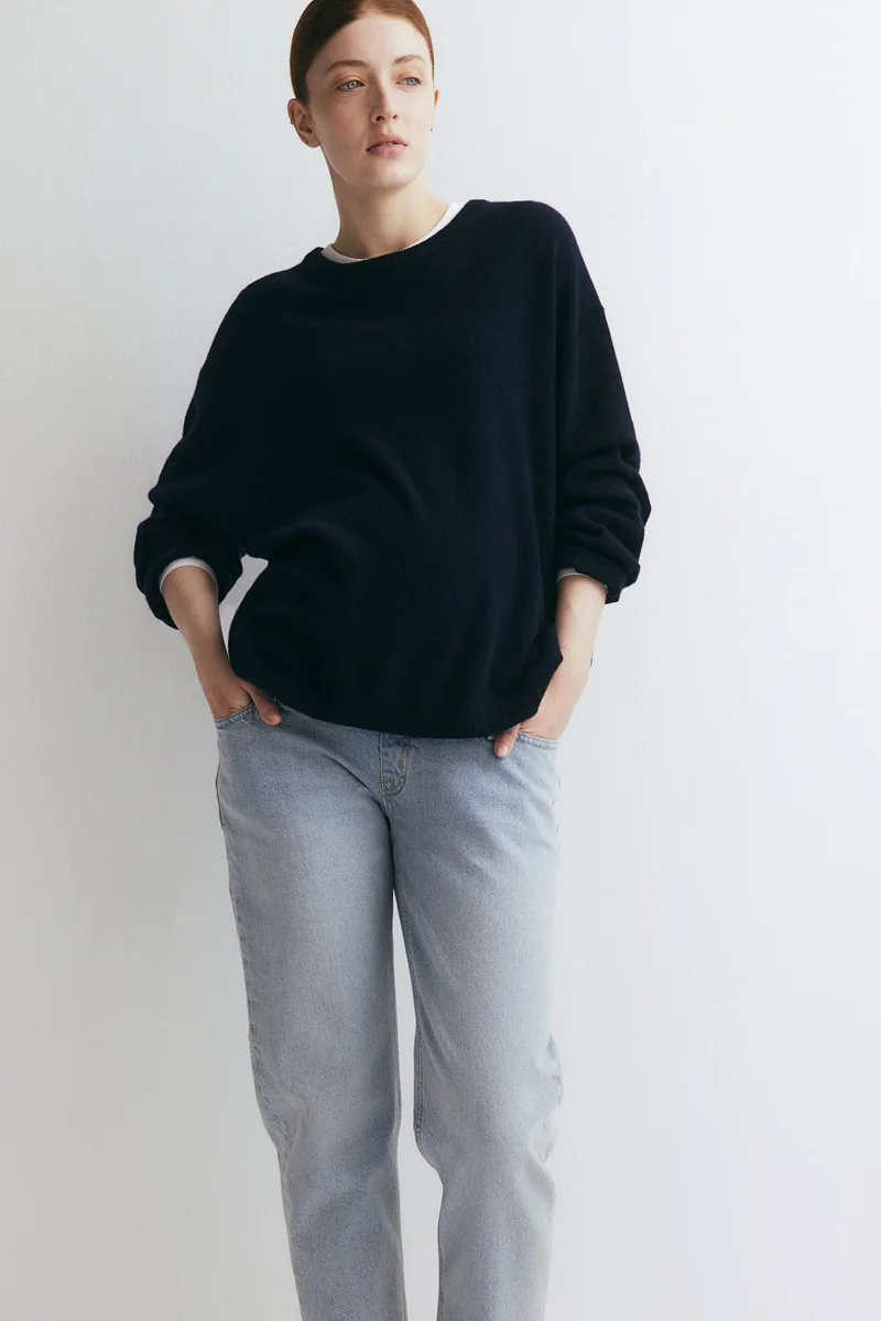 H&M MAMA Tapered jeans