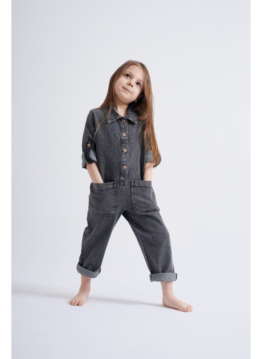 Black Long Sleeve Denim Overalls - pzsku/ZBF18AD99D0D181367105Z/45/_/1741309525/ea608969-5b03-40d1-a671-e1224ce32a48