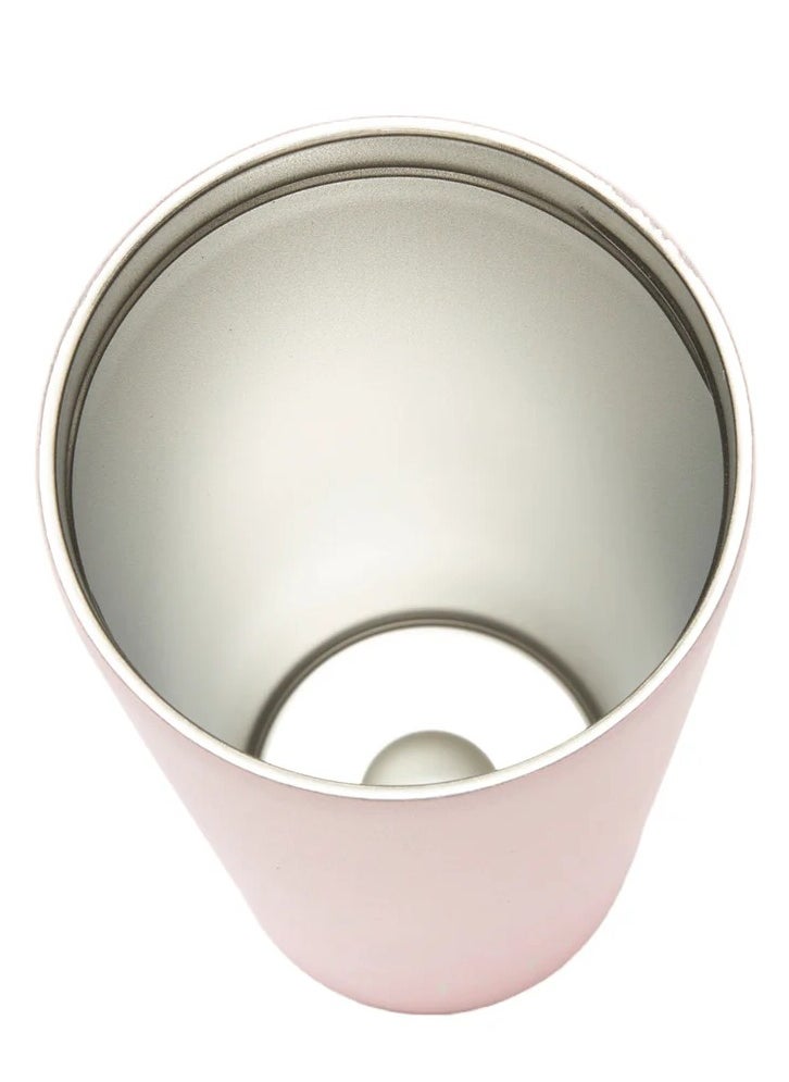 Prickly Pear Travel 2 In 1 Double Walled Insulated Stainless-Steel Tumbler With Secure Sealed Lid Keeping Drinks Hot Or Cold Leak Resistant 24Oz Pink.  - Image 4