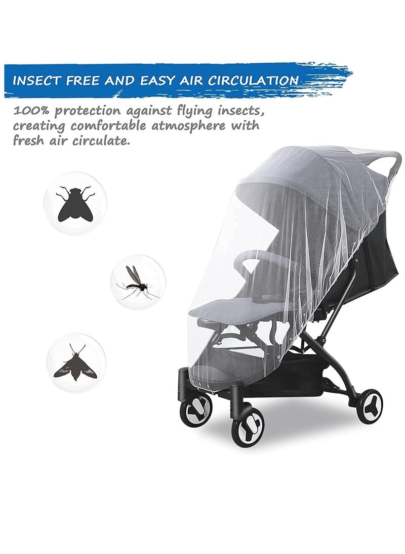 Arabest - Baby Mosquito Net for Stroller, Durable Bug Net for Stroller, Bassinets, Cradles, Playards, Pack N Plays and Portable Mini Crib - Image 1