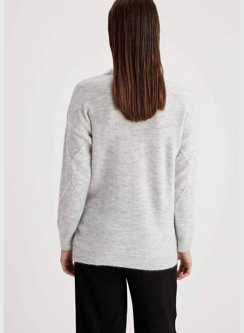 DeFacto Woman Regular Fit Crew Neck Tunic