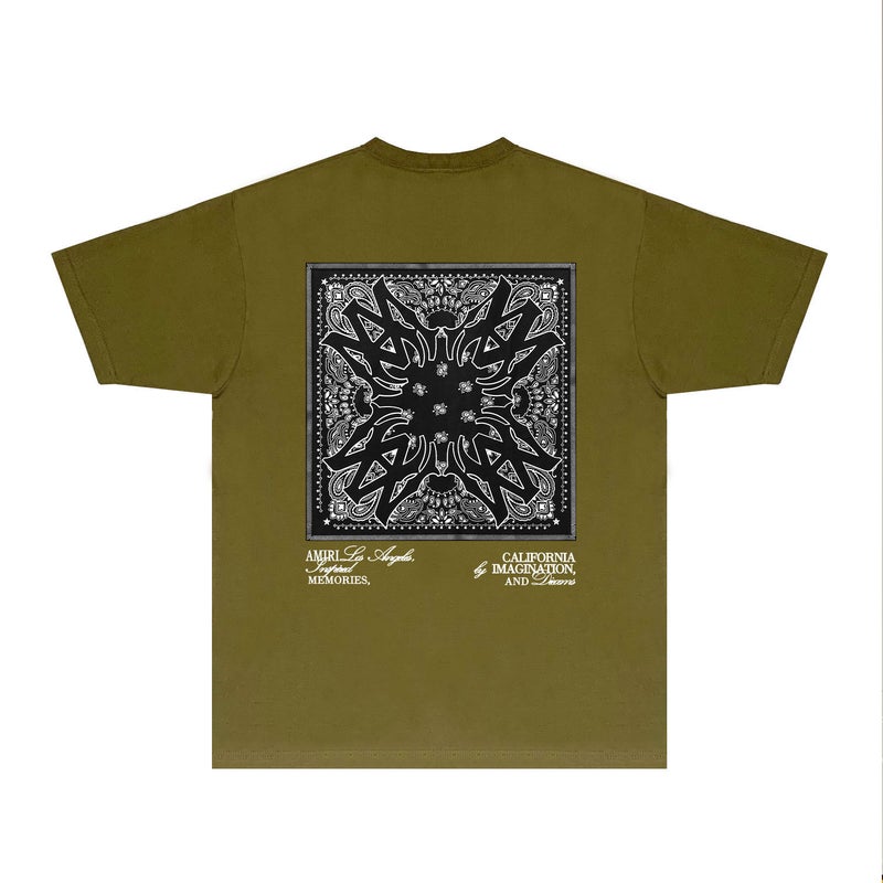 Long-Term Goods Summer Fashion Brand T Shirt Men'S And Women'S All-Match Printed Short-Sleeved T-Shirt - Image 1