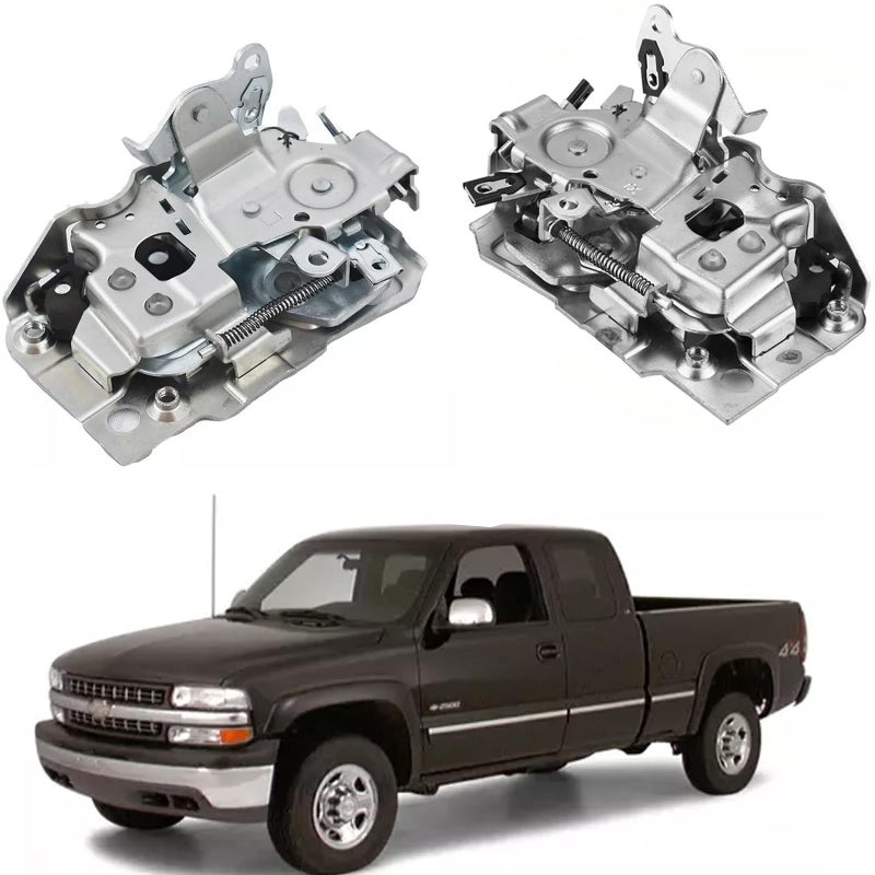 E-Vniko EVniko Front Left Right Door Lock Latch Assembly Fits for 19881998 Chevy Chevrolet GMC C1500 C2500 K1500 S10 Safari Yukon Truck Pickup Suburban Replace Driver Passenger Side Lock Actuator 940102 - Image 2