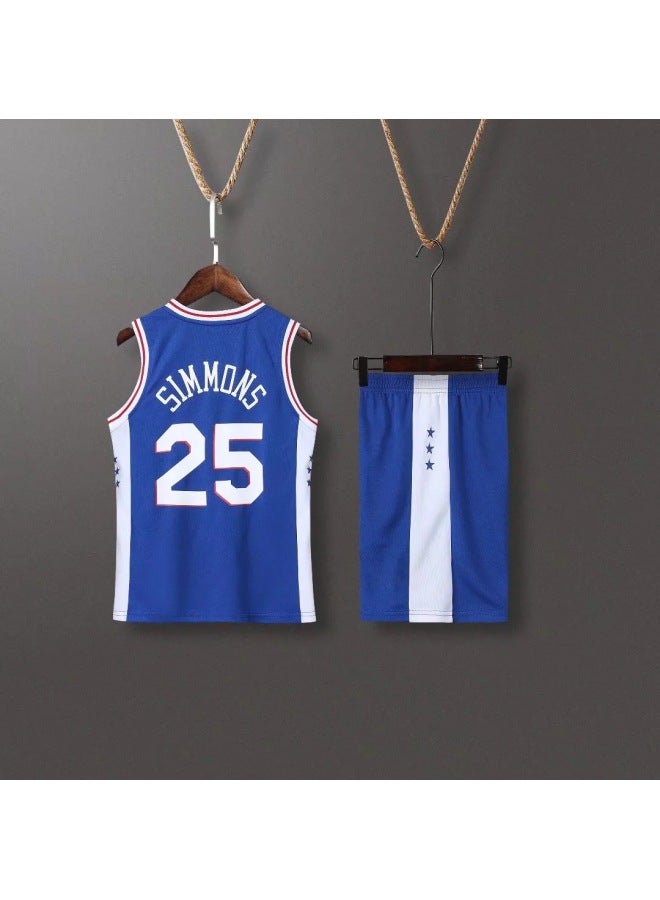 Long-term Spot Warriors Lakers Kobe James Raptors Bulls Children's Basketball Uniforms Jerseys Toddler Performance Uniforms