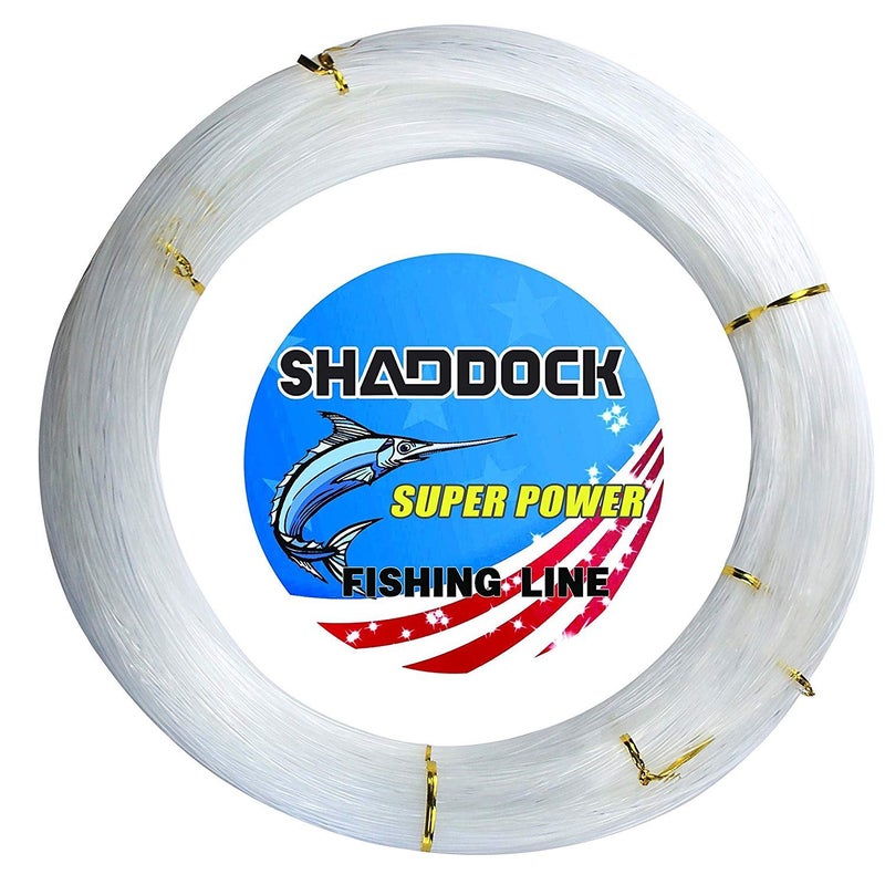 Shaddock Fishing Monofilament Fishing Line 547yds 13 lb396 lb Nylon Mono Fishing Lines Super Strong Monofilament Fishing Leader Line Speargun Line for SaltwaterFreshwater Clear 13mm1972lb - Image 2