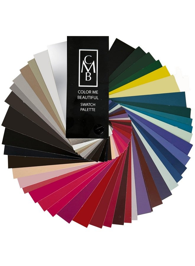 Color Me Beautiful Winter Swatch Fan by Color Me Beautiful, Personalized Color Guide Book for Selecting Clothing, Makeup and Accessories, Portable and Compact, 48 Custom Matched Chips - Image 1
