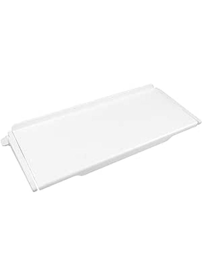 Adjustable TV Shelf Storage Bracket Non Skid No Drill Design Large White Space Saving Organizer Stand - Image 1