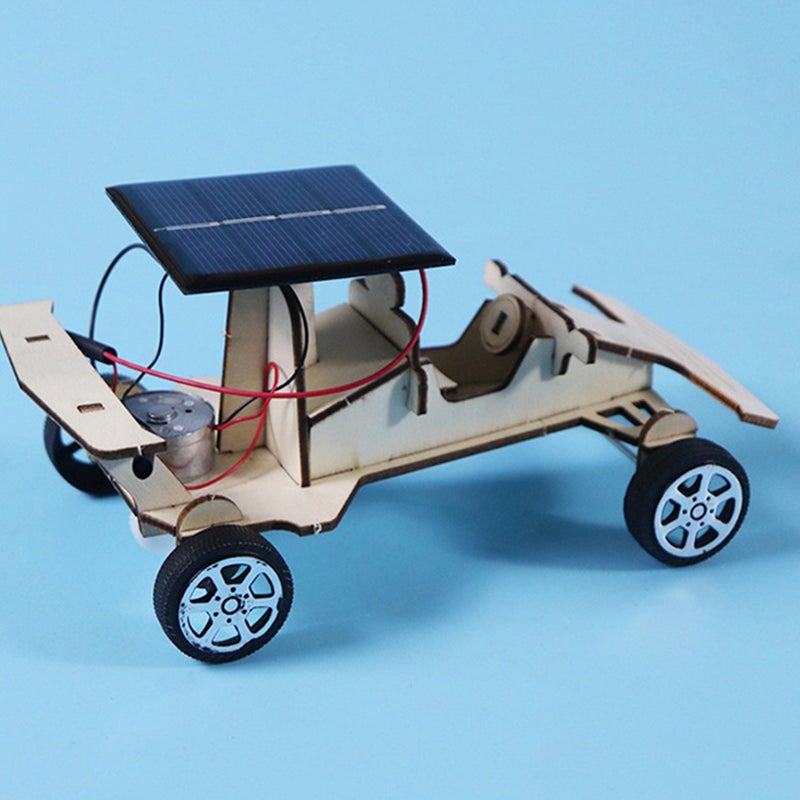 1 Set DIY Handmade Solar Energy Powered Assemble Toy Plaything - Image 3