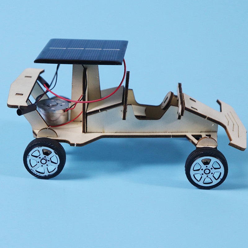 1 Set DIY Handmade Solar Energy Powered Assemble Toy Plaything - Image 5