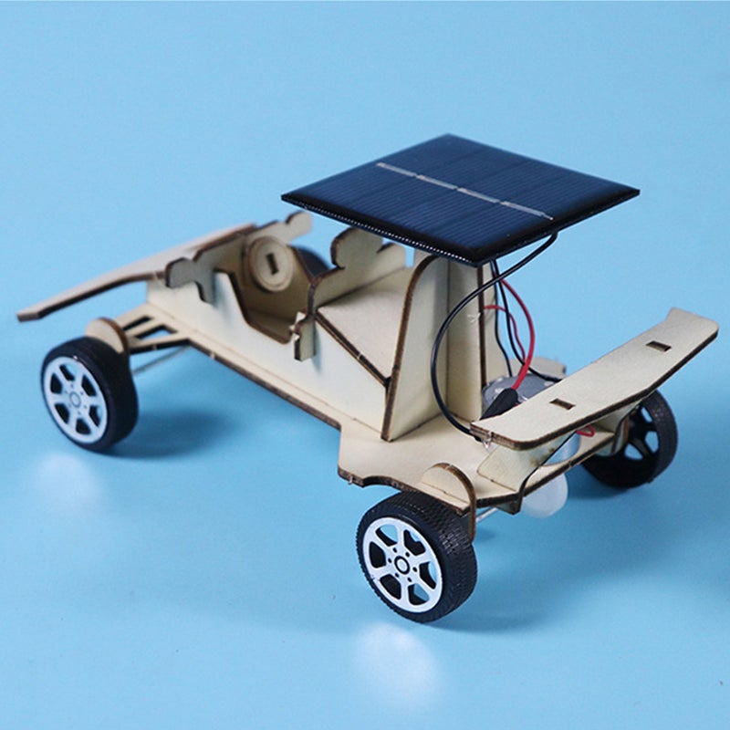 1 Set DIY Handmade Solar Energy Powered Assemble Toy Plaything - Image 4