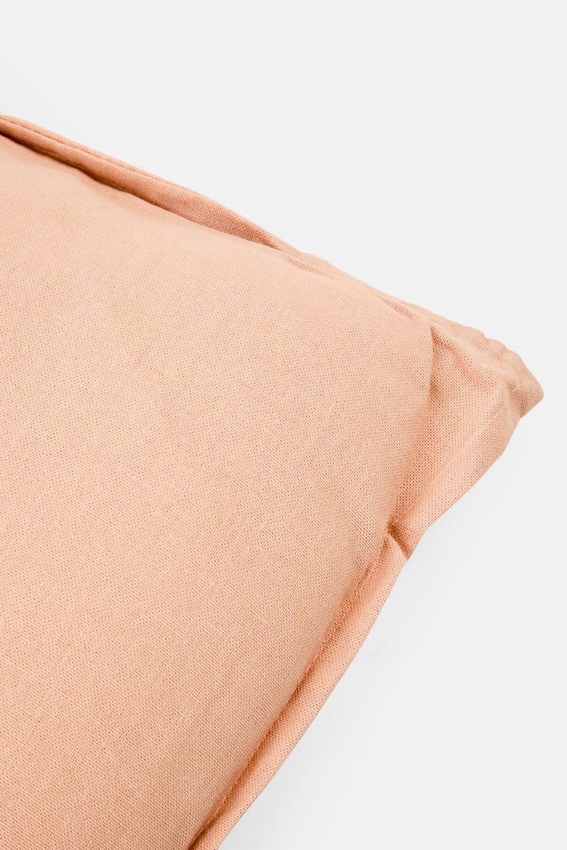 Muy Mucho Organic Cotton Removable Cushion 30 x 50 cm, Old Rose - Image 3