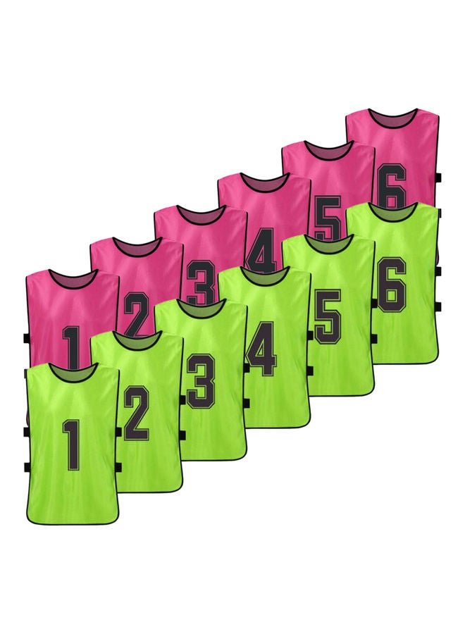 إسكدنيا طقم فيست رياضي لكرة القدم للبالغين مكون من  12 قطعة - Image 1