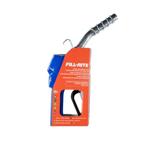 FILL RITE Fill-Rite FRNA075DAU10 3/4" Cold Weather Automatic Fuel Transfer Nozzle (Blue) - Image 4