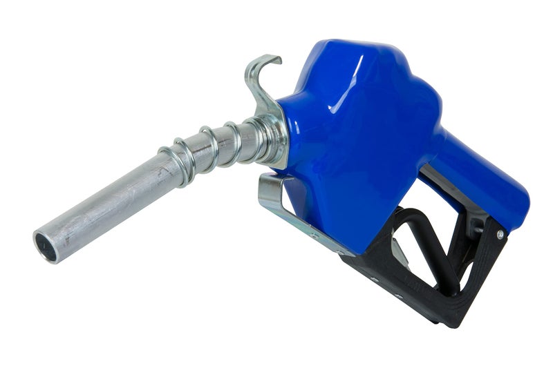 FILL RITE Fill-Rite FRNA075DAU10 3/4" Cold Weather Automatic Fuel Transfer Nozzle (Blue) - Image 1