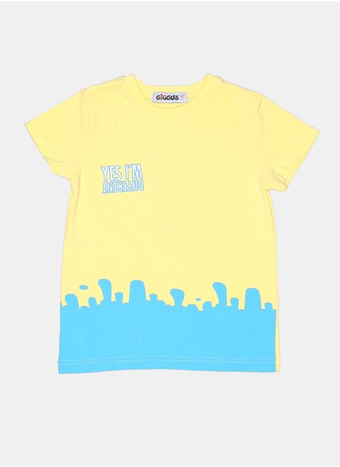 T-SHIRT Pal. Yellow Kids Boys