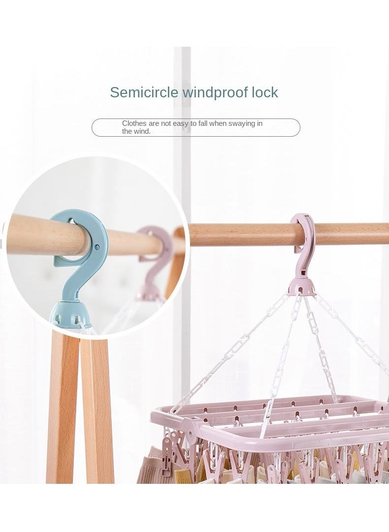 Bluejw - Drying Socks Folding Underwear Rack Hanger - Image 1