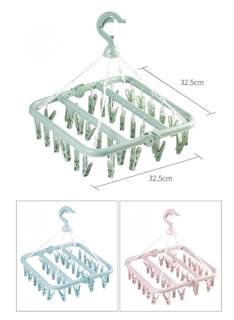 Bluejw - Drying Socks Folding Underwear Rack Hanger - Image 1