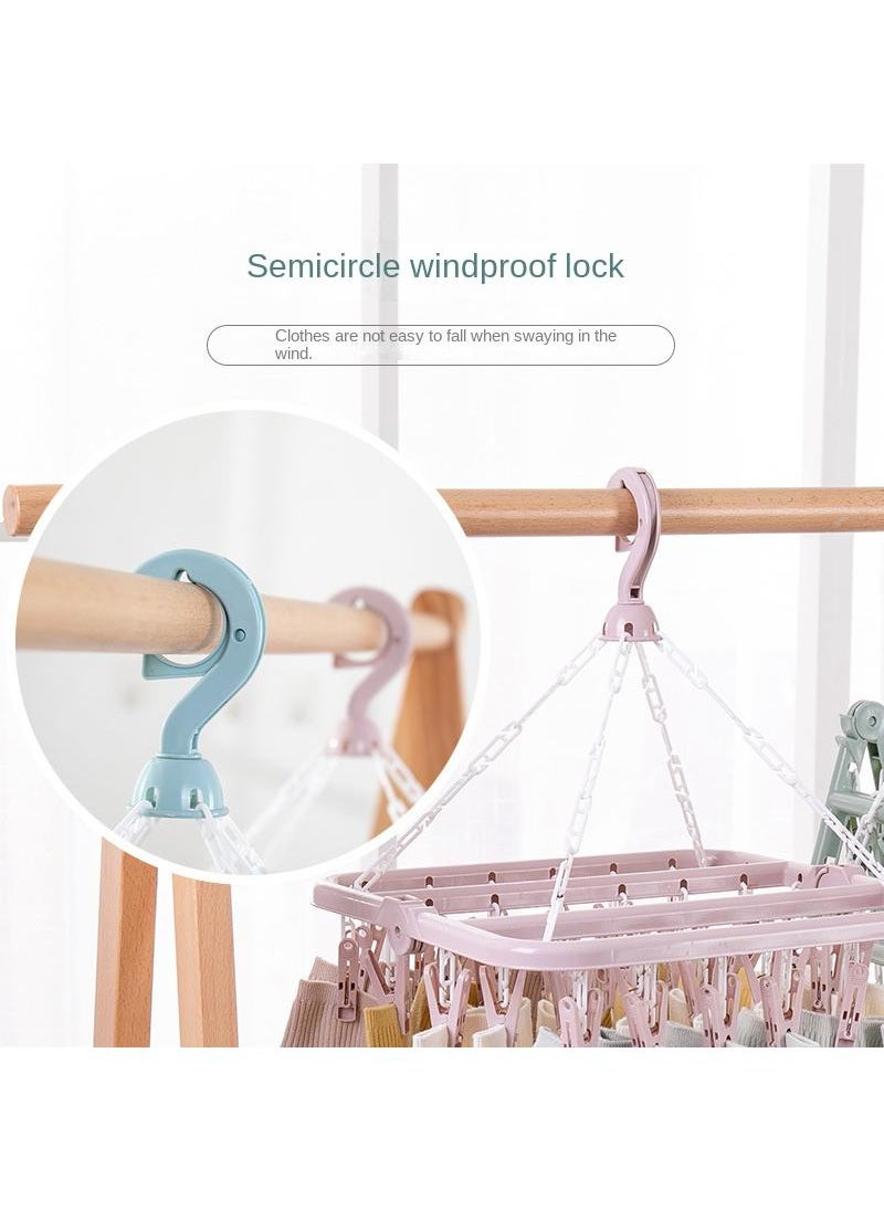 Bluejw - Drying Socks Folding Underwear Rack Hanger - Image 1