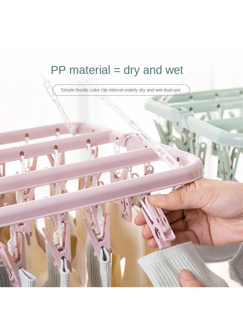 Bluejw - Drying Socks Folding Underwear Rack Hanger - Image 1