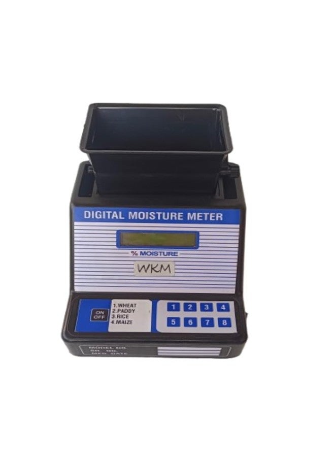WKM مقياس رطوبة الحبوب الرقمي WKM - جهاز تحليل محمول صغير الحجم للقمح والأرز والأرز غير المقشور والذرة (نطاق الرطوبة من 1 إلى 50%) - Image 1