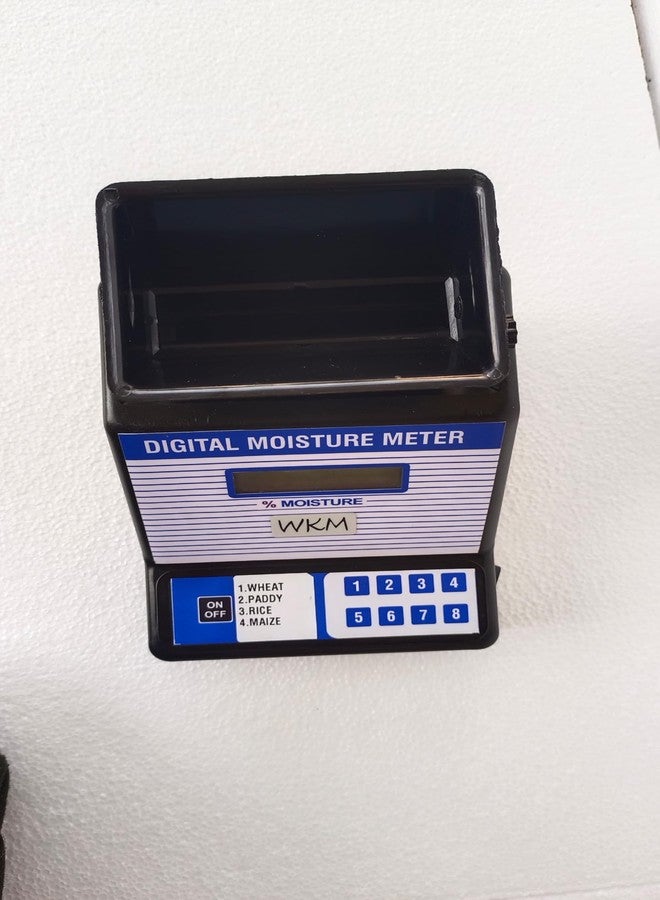 WKM مقياس رطوبة الحبوب الرقمي WKM - جهاز تحليل محمول صغير الحجم للقمح والأرز والأرز غير المقشور والذرة (نطاق الرطوبة من 1 إلى 50%) - Image 3