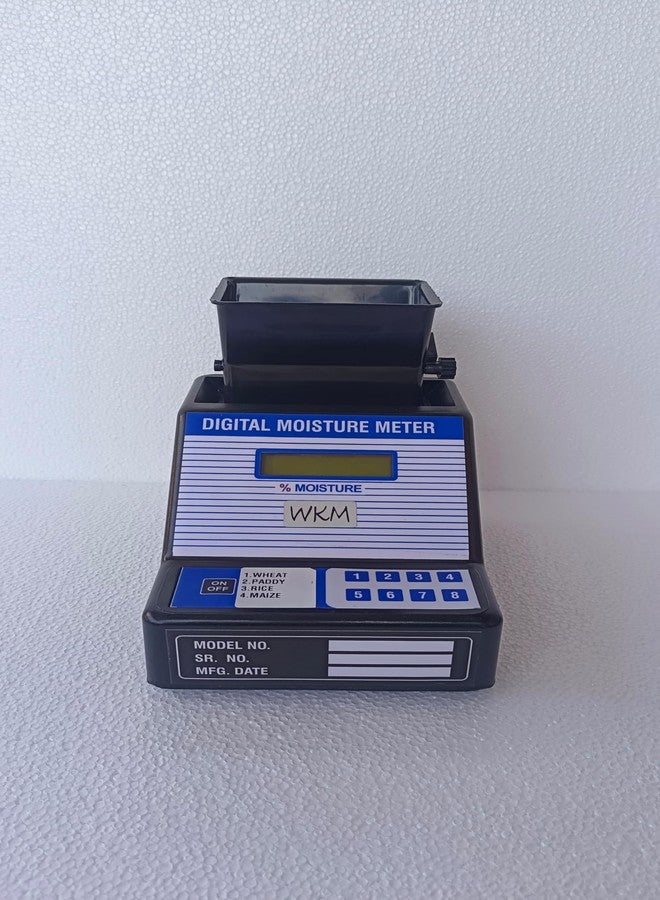 WKM مقياس رطوبة الحبوب الرقمي WKM - جهاز تحليل محمول صغير الحجم للقمح والأرز والأرز غير المقشور والذرة (نطاق الرطوبة من 1 إلى 50%) - Image 2