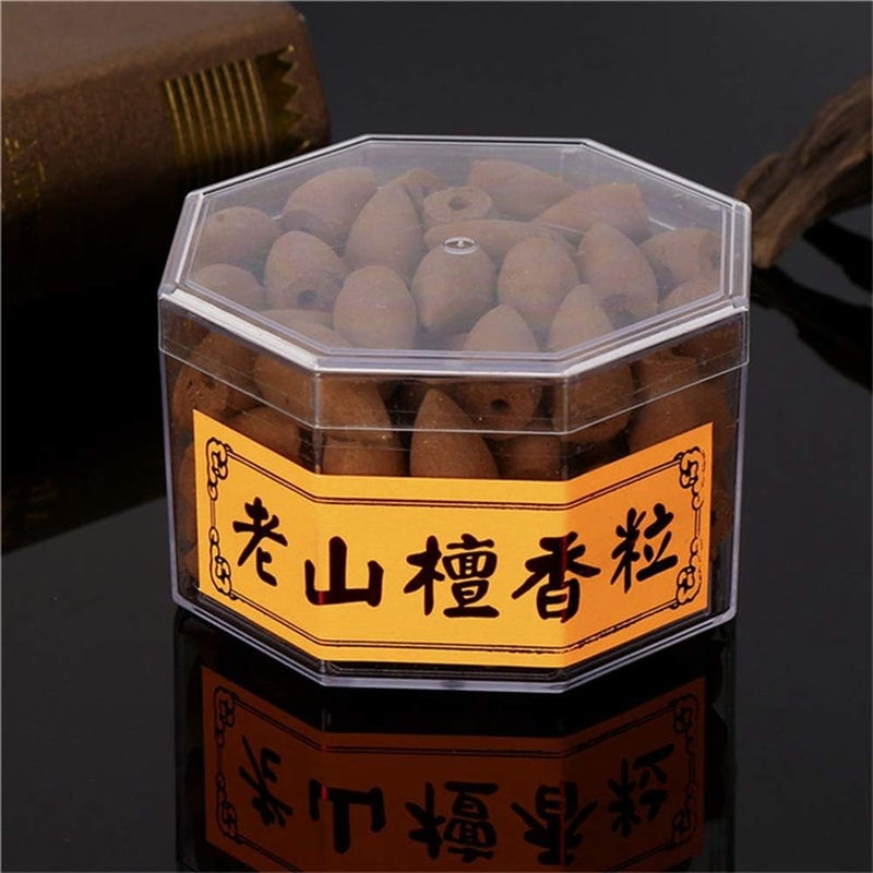 klarako Incense Cone, Safe Tower Incense, Health Sandalwood for Temple(Laoshan Sandalwood) - Image 3