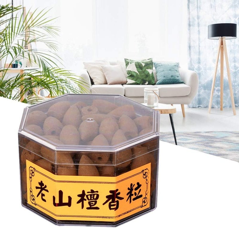 klarako Incense Cone, Safe Tower Incense, Health Sandalwood for Temple(Laoshan Sandalwood) - Image 2