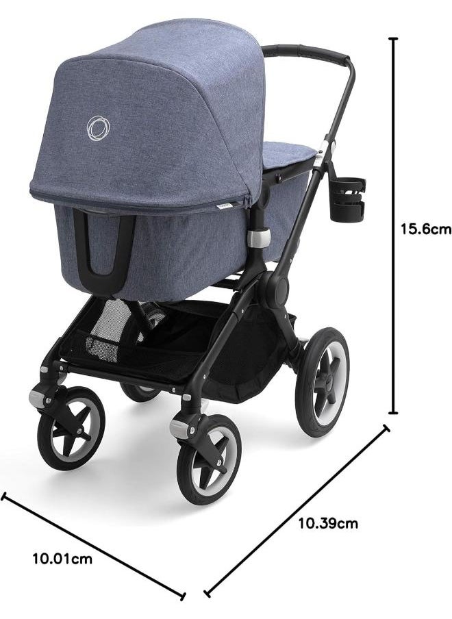 Bugaboo - Stroller Cup Holder, Portable Cup Holder Keeps Drinks Securely Upright, Includes 3 Adapters For Compatibility With All Strollers - Image 1