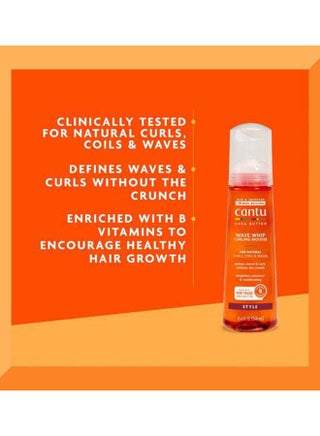 Shea Butter For Natural Hair Wave Whip Curling Mousse Multicolour 248ml - view 3