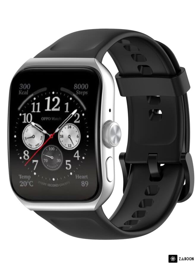 Zaboon - OPPO Watch 3 Pro Solid Color Soft Silicone Watch Band - Image 1