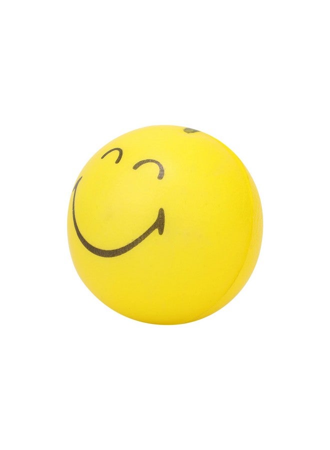 Glitter Collection Smile face Squeeze Ball Soft Ball Pack of 12 Ball - Image 3