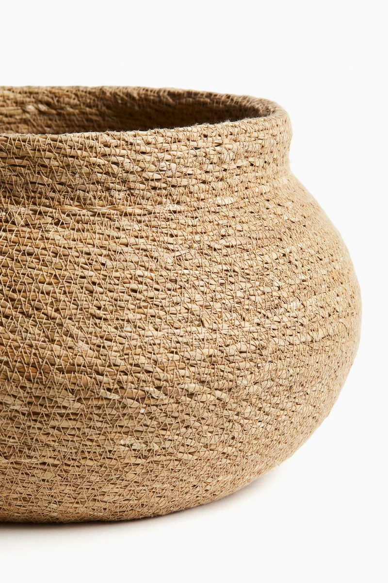 H&M Seagrass storage basket