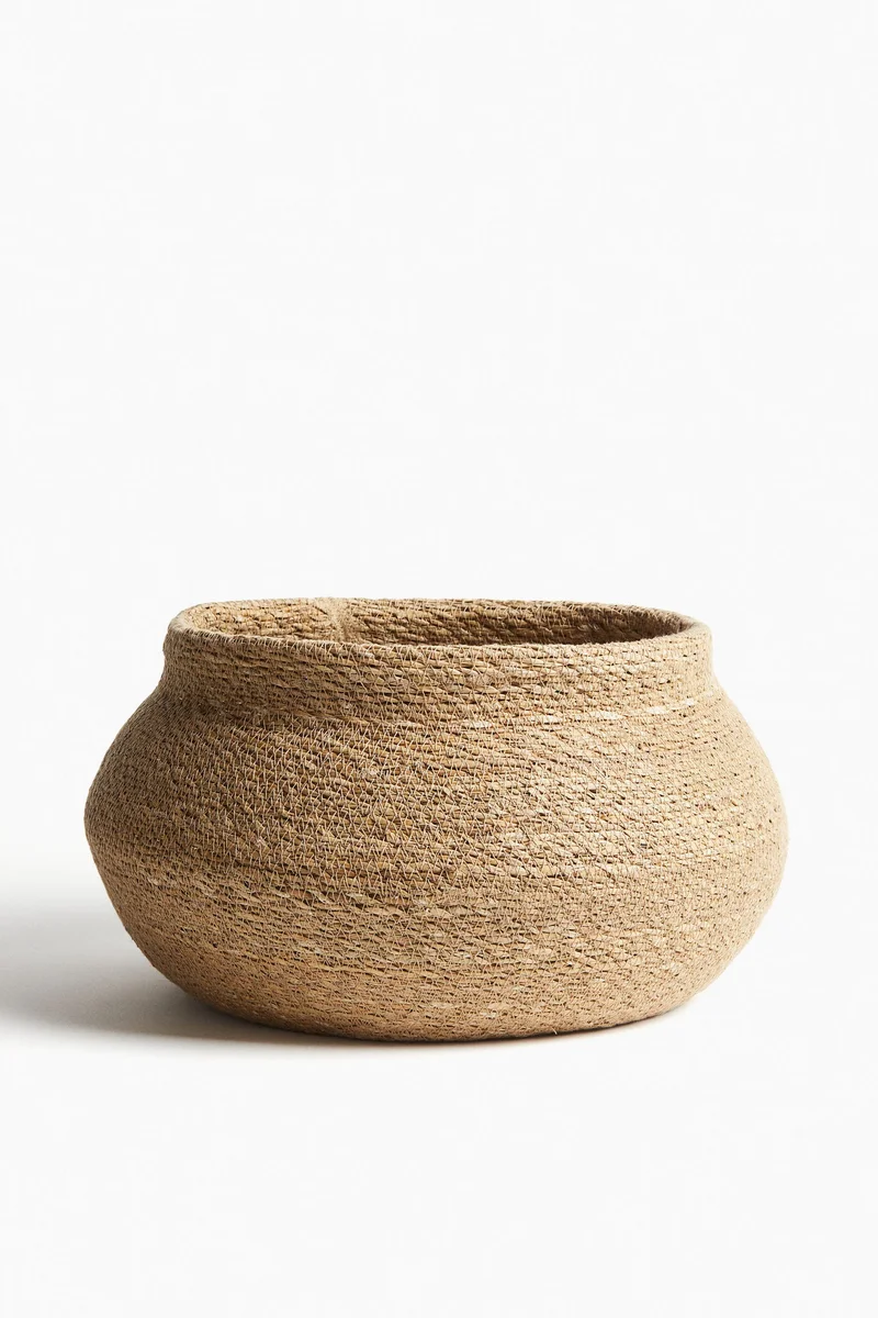 H&M Seagrass storage basket