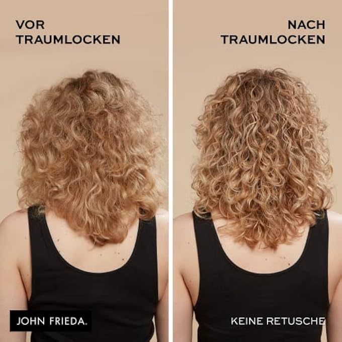 John Frieda TRAUMLOCKEN SHAMPOO - VALUE SIZE: 500 ML - FRIZZ EASE SERIES - HAIR TYPE: CURLY, WAVY, UNRULY - CABINET SIZE - Image 3