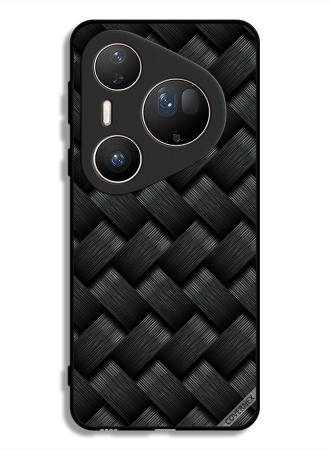 Covernex غطاء حماية فائق من هواوي Pura 80 بتصميم خطوط داكنة - Image 1