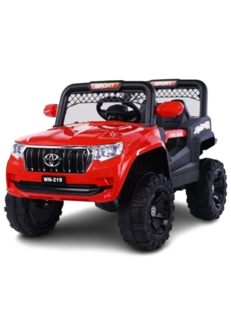 Rally Dual Drive Electric Car Ride On For Kids 2-5 Years Old Comfortable Durable Premium Quality Sturdy Rich Unique Design 6V4AH*2 2 Motors  - Image 1