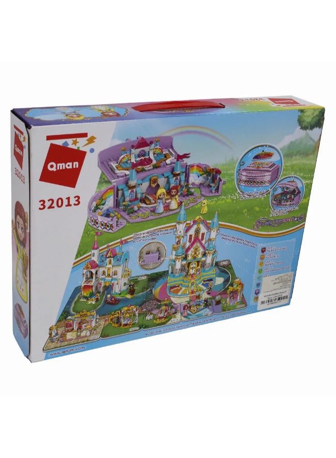 Qman Princess Leah Secret Garden Box Building Blocks - 301 Pcs - Image 2