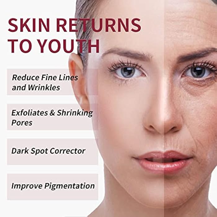 YAFUSIPE AHA 30% + BHA 2% Peeling Solution Exfoliating Chemical Skin Peel for Face at Home Facial Mask Red Peeling BHA Liquid Exfoliant Acid Peels Salicylic Acid Exfoliators Acid Peel for Face 1Floz - Image 4