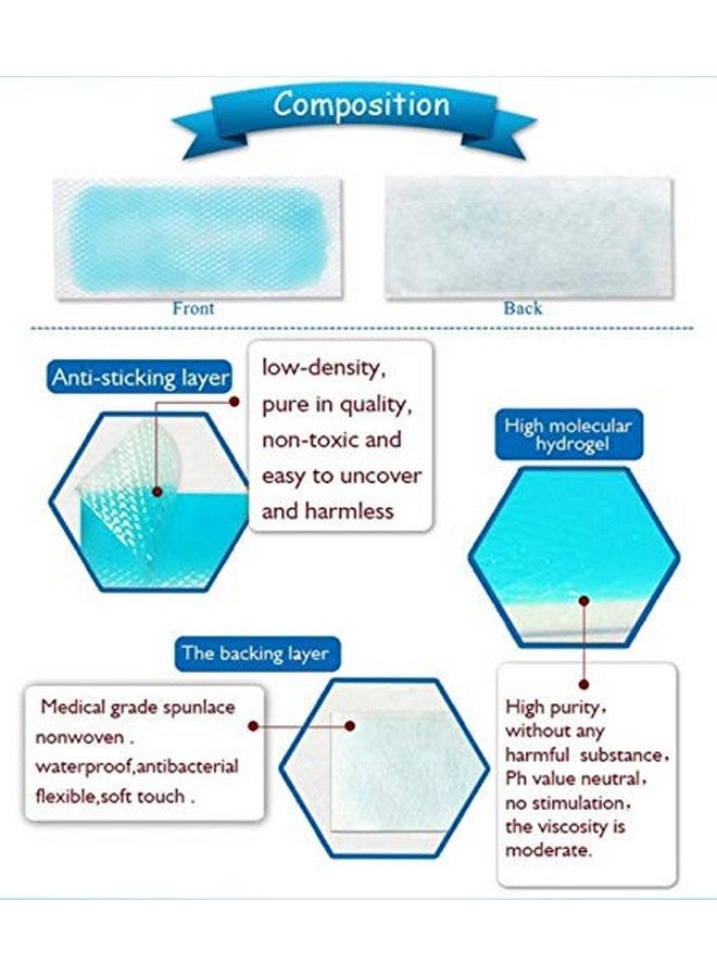 ماما ميا لاصقات جل تبريد آمنة للأطفال والرضع من ماما ميا (عبوة من 8 قطع) - Image 3
