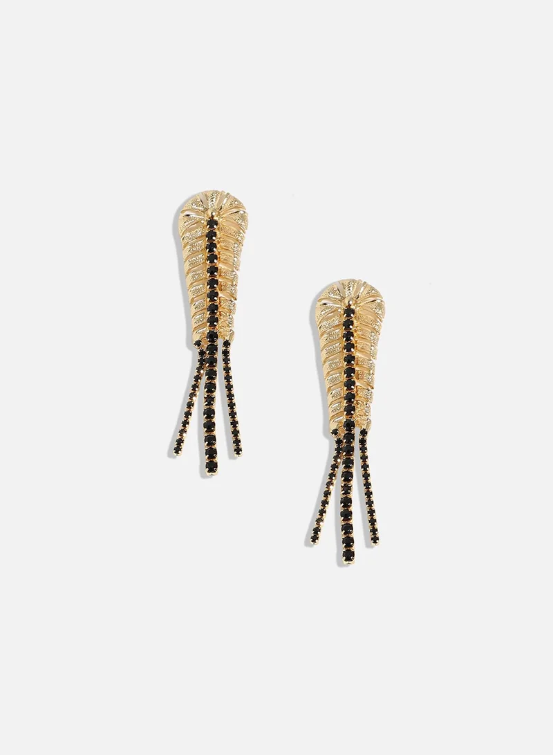 SOHI Intricate Beauty Enchanting Artificial Drop Earring Jewellery