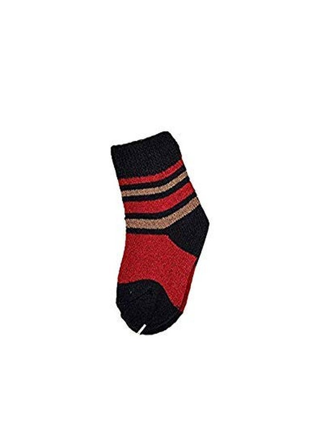 INFISPACE® Age-wise Unisex Winter Thick Wool Warm Socks (3, 6-12 Month) - Image 3