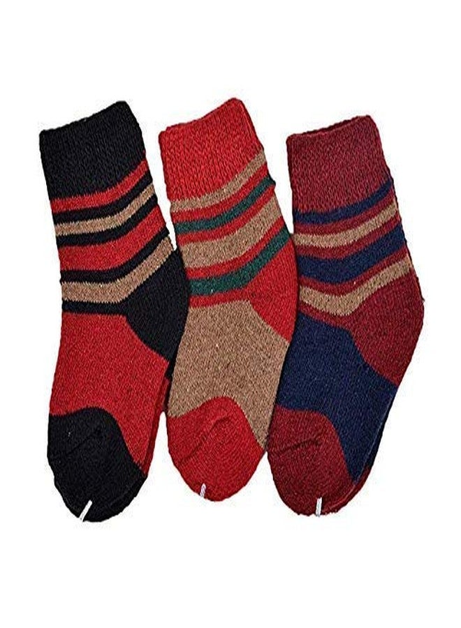 INFISPACE® Age-wise Unisex Winter Thick Wool Warm Socks (3, 6-12 Month) - Image 1