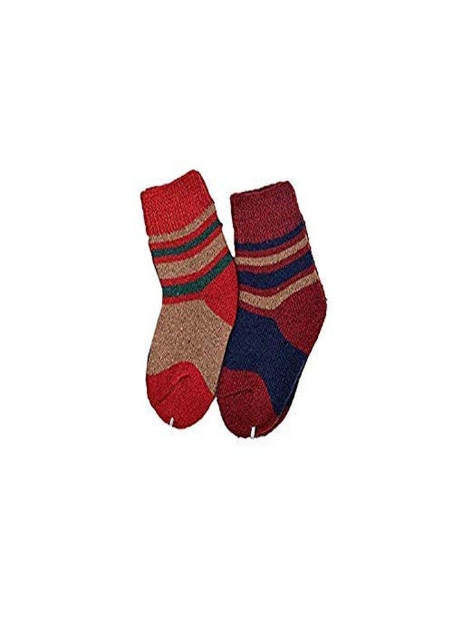 INFISPACE® Age-wise Unisex Winter Thick Wool Warm Socks (3, 6-12 Month) - Image 2