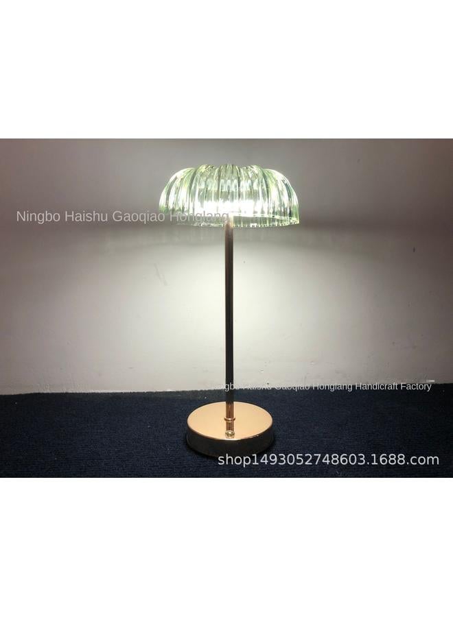 Bluejw New Metal Butterfly Crystal Lamp Decorative Table Lamp Acrylic LED Rechargeable Bedside Nightlight 1 - Image 1