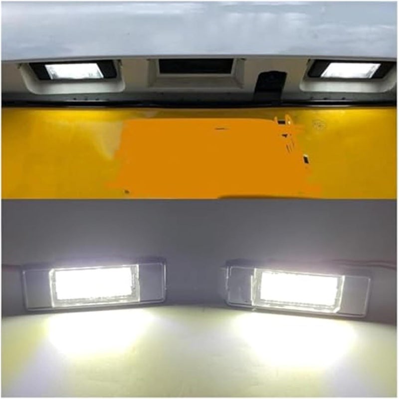 QASULER Error Free White License Plate Light for Infiniti Q50 - Image 2