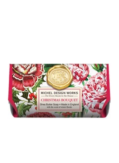 Michel Design Works Michel Design Works Large Bath Soap Bar, Christmas Bouquet 