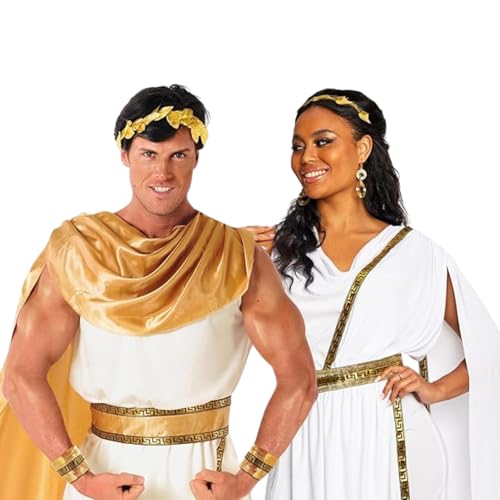 Morph Greek Goddess Costume Women - Womens Toga Costume, Greek Toga Costumes Womens, Goddess Halloween Costumes for Women, Large - Image 4