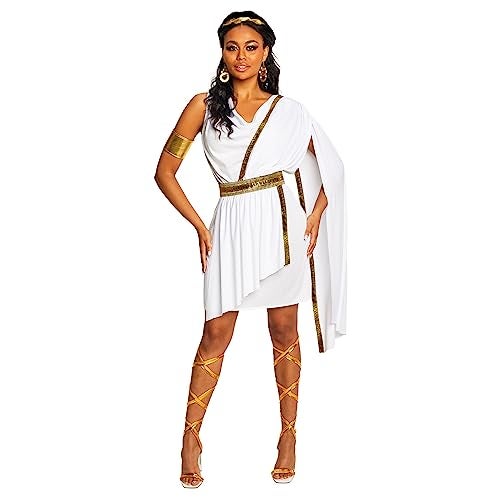 Morph Greek Goddess Costume Women - Womens Toga Costume, Greek Toga Costumes Womens, Goddess Halloween Costumes for Women, Large - Image 5