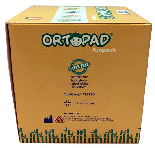 Ortopad Ortopad® Bamboo Fun Pack Eye Patches, 50/Box (Medium Size, 2-4 yrs) Hedgehog Pack  - Image 3